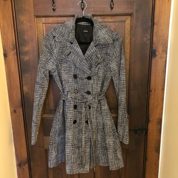 SOLD Express Trench Coat, Size S - Picture 1 of 5